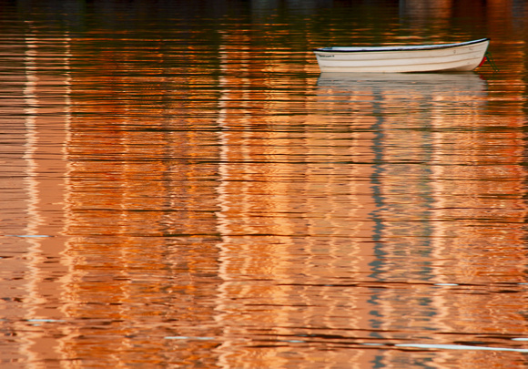 Morning Reflections Bayfield Harbor