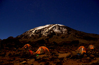 Kilimanjaro by Moonlight (prints $35-110)
